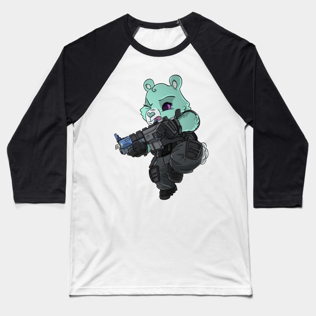 Tactical Teddies ® TTHQ Minty Baseball T-Shirt by hiwez